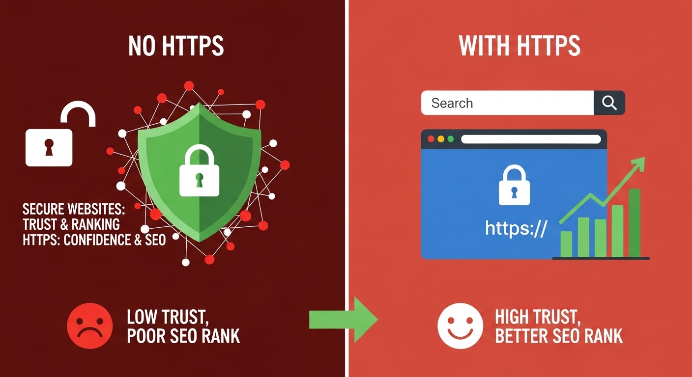 How Secure Websites Build Trust and Rank Better