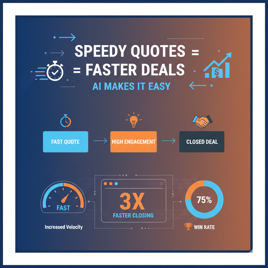 Why Agencies That Quote Faster Close Faster (and How AI Makes It Easy)