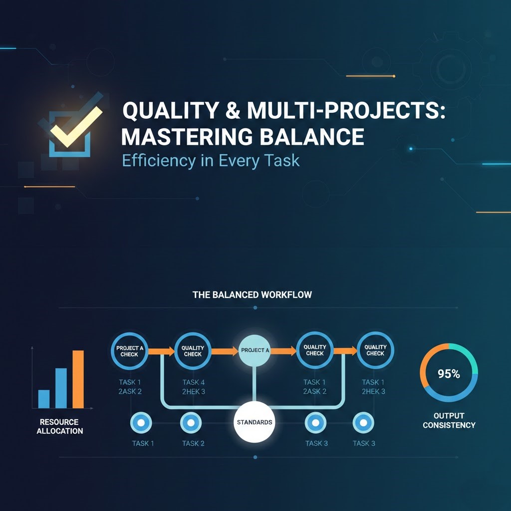 How to Maintain Quality When Handling Multiple Projects