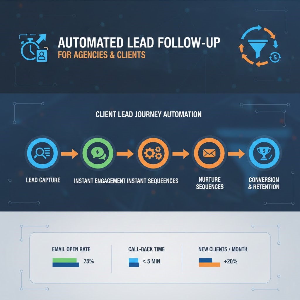 How Agencies Automate Lead Follow Up for Clients