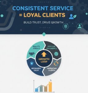 How Consistent Service Quality Builds Returning Clients