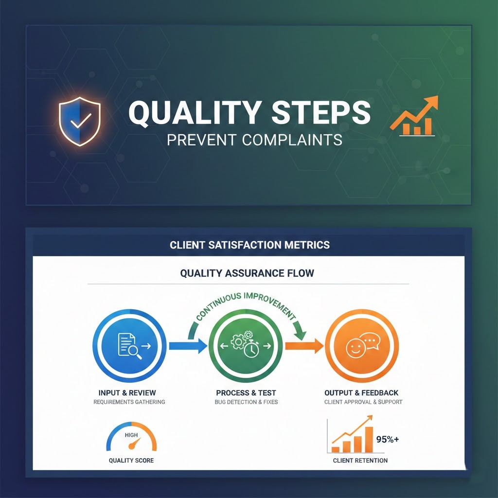 Quality Assurance Steps That Prevent Client Complaints