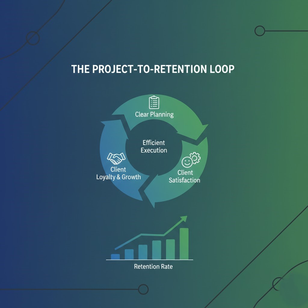 Why Good Project Management Increases Client Retention