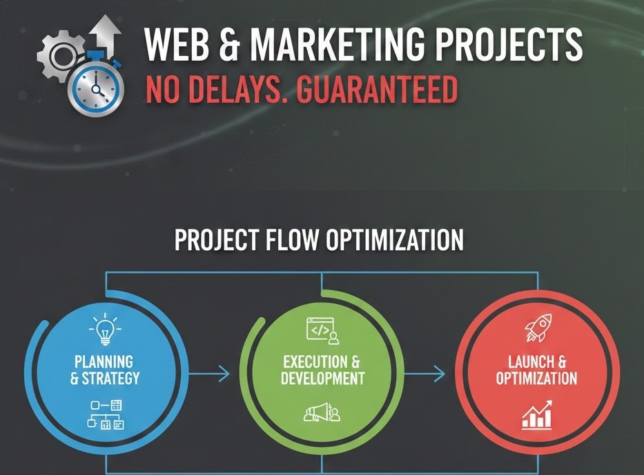 How to Manage Web and Marketing Projects Without Delays