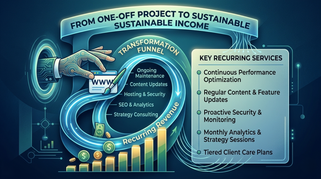 How to Turn Web Design into a Recurring Revenue Service