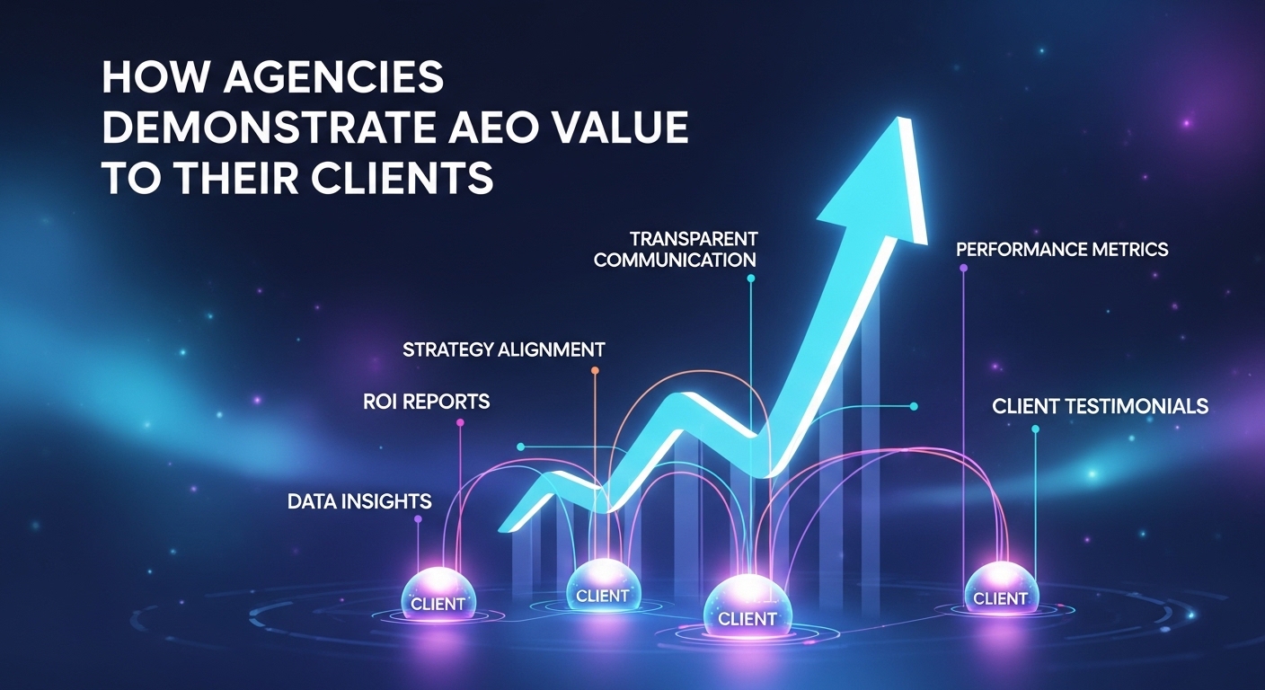 How Agencies Demonstrate AEO Value to Their Clients