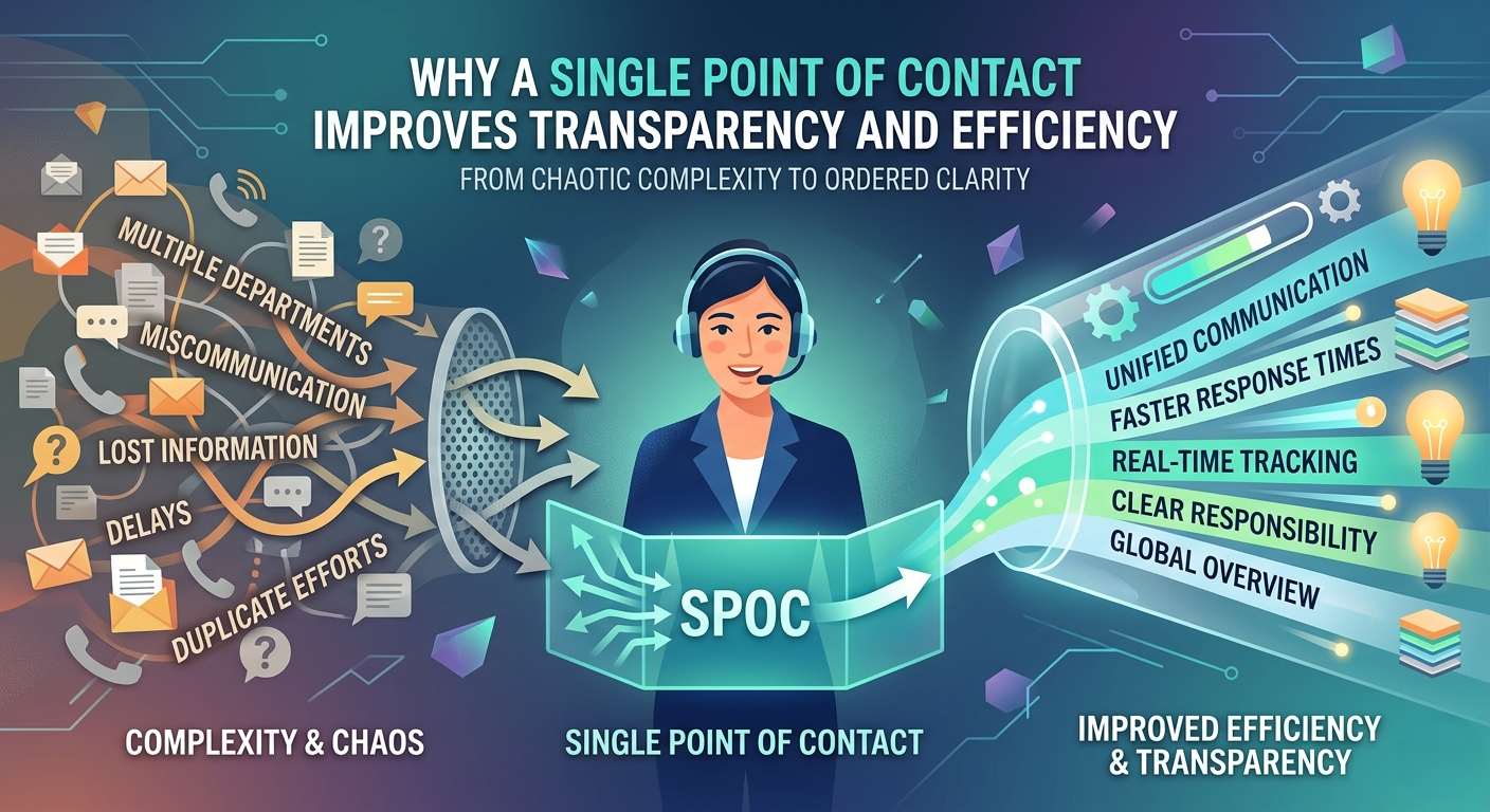 Why a Single Point of Contact Improves Transparency and Efficiency