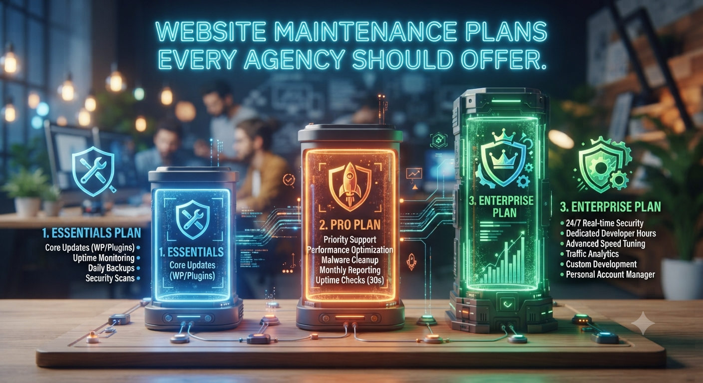 Website Maintenance Plans Every Agency Should Offer