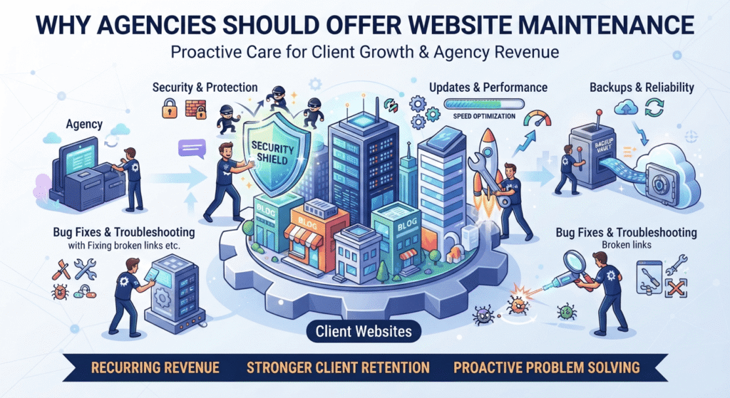 Why Agencies Should Offer Website Maintenance
