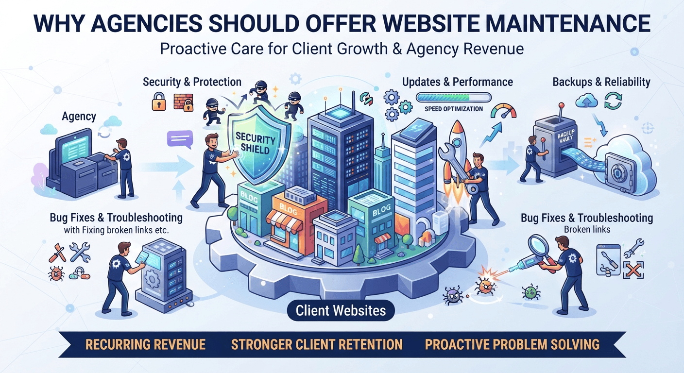 Why Agencies Should Offer Website Maintenance